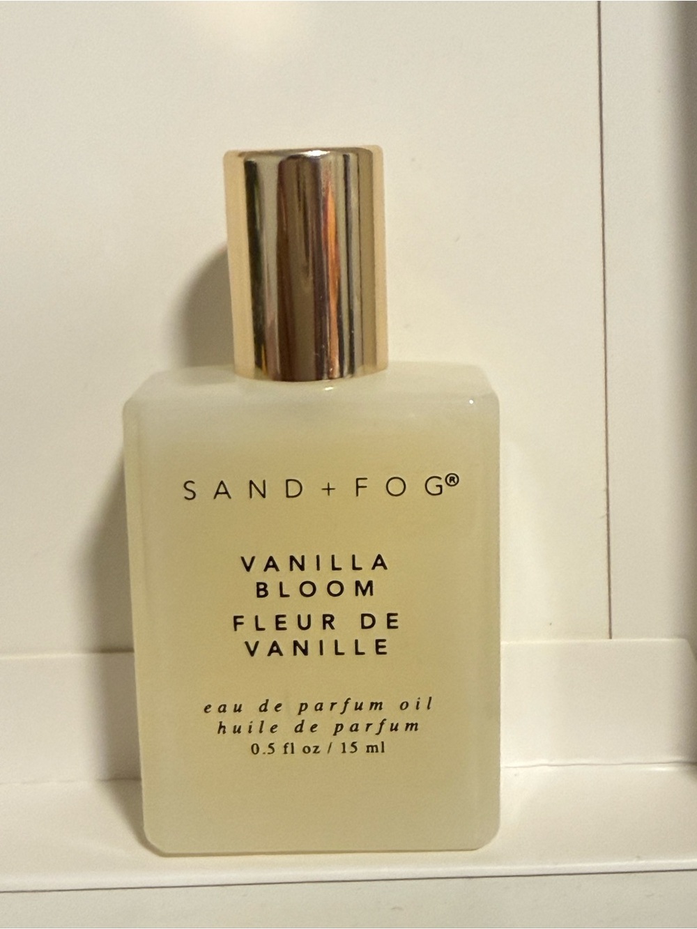 Sand + Fog Vanilla Bloom Eau de Parfum Oil – Cream